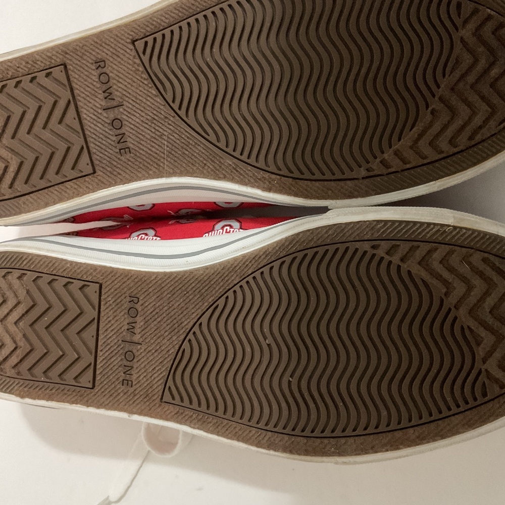 Ohio State Buckeyes Canvas Tennis Shoes, Women’s Size 8 - Picture 6 of 7